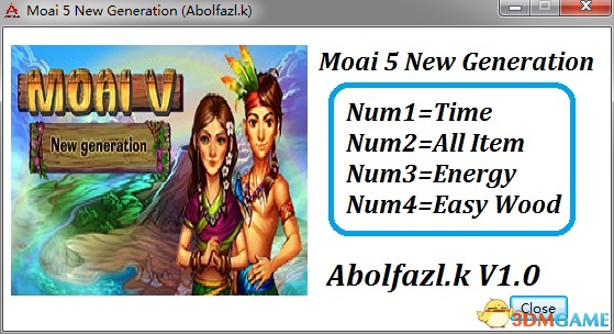 摩艾5：新时代 四项修改器[Abolfazl.k]