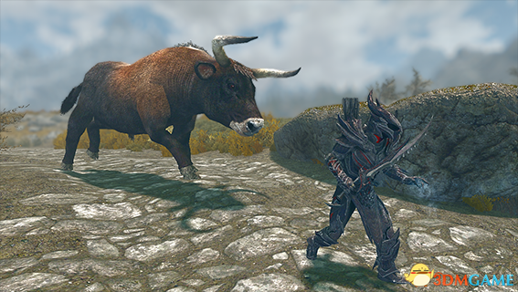 上古卷轴5 欧洲野牛原牛和野马生物MOD