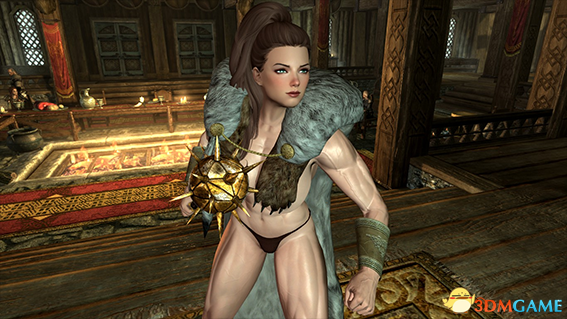 上古卷轴5 力量之神娘化赫拉克勒斯随从MOD