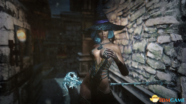 上古卷轴5重制版 卡珊卓冰霜女巫性感套装MOD