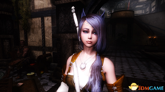 上古卷轴5 凯莉桐喵猫魅族随从MOD