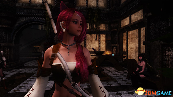 上古卷轴5 凯莉桐喵猫魅族随从MOD