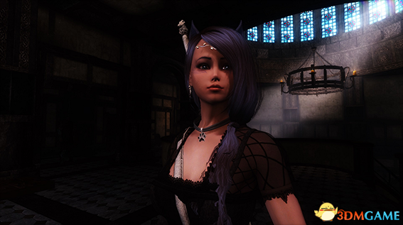 上古卷轴5 凯莉桐喵猫魅族随从MOD