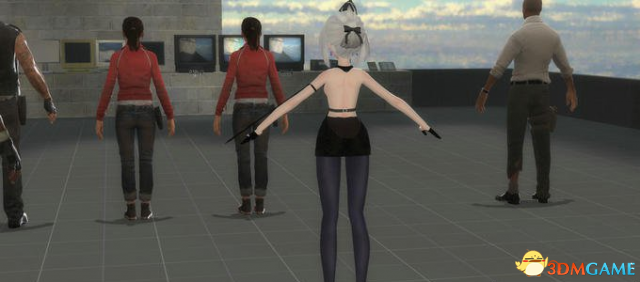 求生之路2 黑丝空姐制服弱音人物MOD