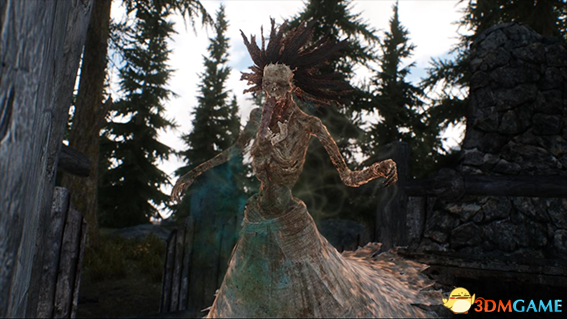 上古卷轴5 巫师3瘟疫女妖生物MOD