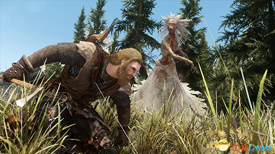 上古卷轴5 巫师3瘟疫女妖生物MOD