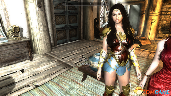 上古卷轴5 盖尔加朵版神奇女侠随从MOD