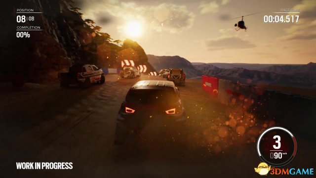 《沙砾》最新实机演示视频 展示纳米比亚荒野赛道