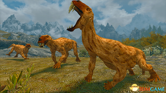 上古卷轴5 狼蜥丽齿兽生物MOD