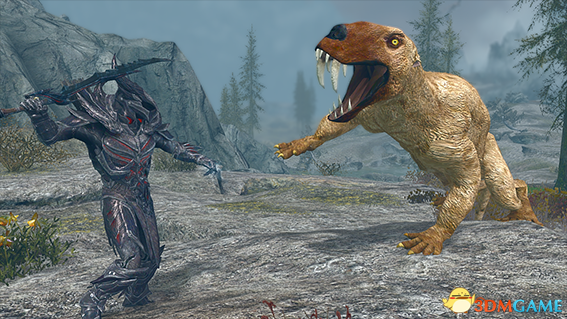 上古卷轴5 狼蜥丽齿兽生物MOD