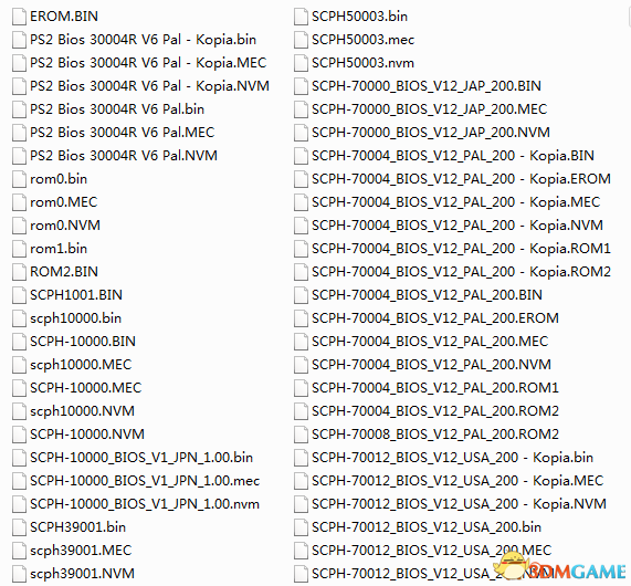 PS2BIOS文件整合包