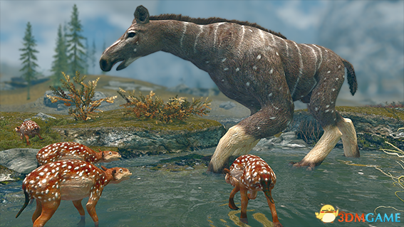 上古卷轴5 石爪兽和始祖马生物MOD