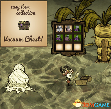 饥荒：联机版 自动拾取物品的箱子MOD