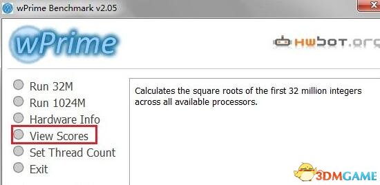wprime处理器计算测试工具