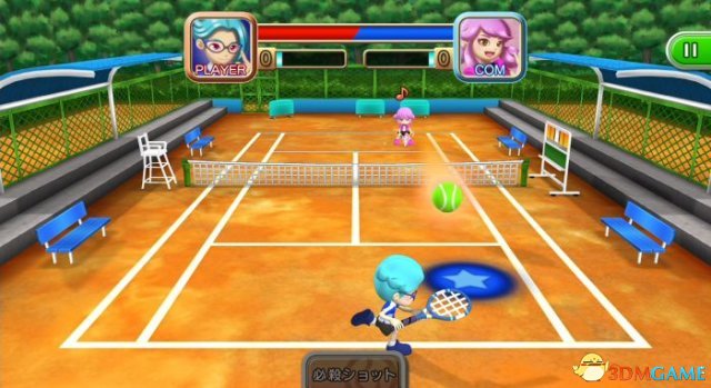 D3社卡通风格体育新游《网球》上线Switch平台
