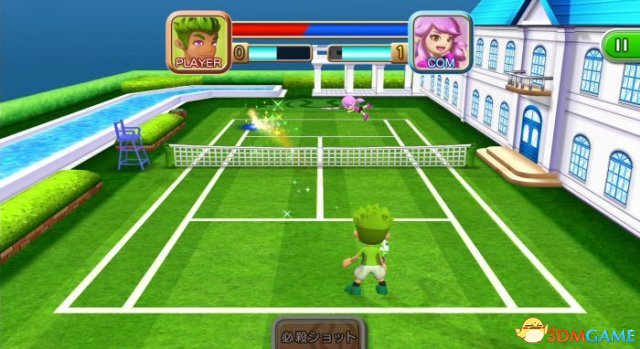 D3社卡通风格体育新游《网球》上线Switch平台