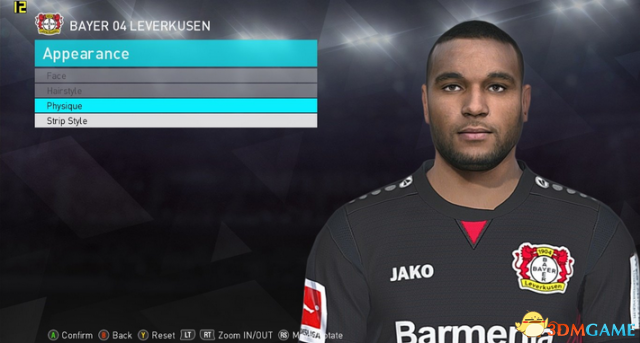 实况足球2018 勒沃库森后卫乔纳森·塔赫面部补丁