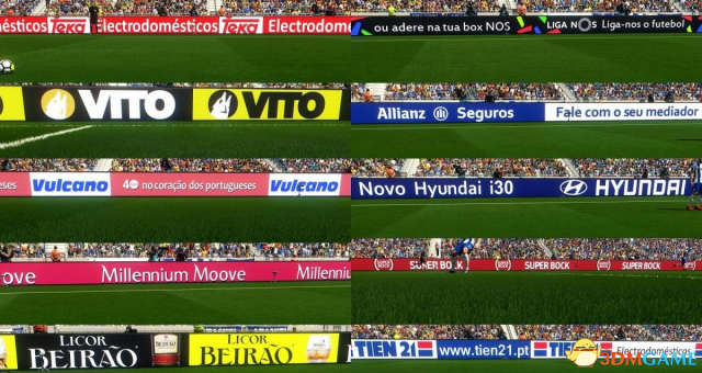 实况足球2018 波尔图球队广告牌补丁