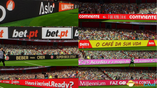 实况足球2018 本菲卡+葡萄牙体育广告牌补丁