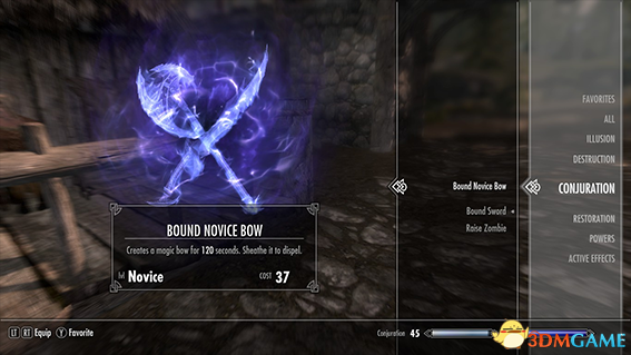 上古卷轴5 召唤新手魔法弓MOD