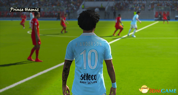 实况足球2018 拉齐奥中场费利佩·安德森纹身面部补丁