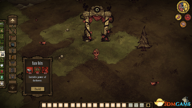 饥荒:联机版 骷髅盔甲制作MOD