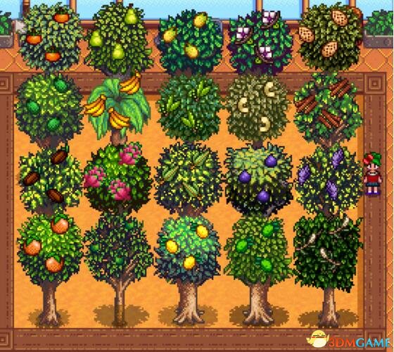 星露谷物语 v1.4更多农作物果树瓜及种植可矿物MOD