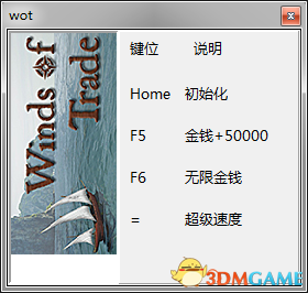 贸易之风 v1.5.1三项修改器[peizhaochen]