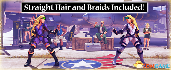 街头霸王5 嘉米LAL护目镜半机甲探险家紧身衣MOD