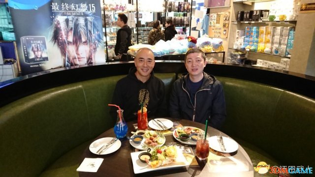《最终幻想15》上海主题咖啡馆现场照 庆皇家版发售