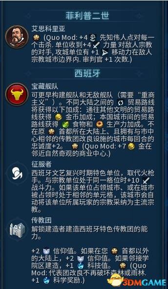 文明6：迭起兴衰 平衡性大修MOD