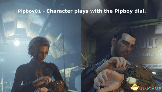 辐射4 空闲时候主角随机动作MOD