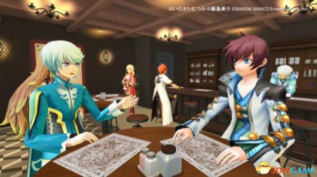 游戏角色相伴咖啡屋 万代《传说系列》VR咖啡屋体验