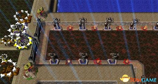 魔兽争霸3 v1.24E火线对垒III邪灵要塞v1.2