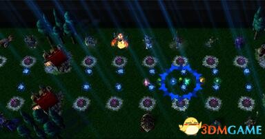 魔兽争霸3 v1.24E火线对垒III邪灵要塞v1.2