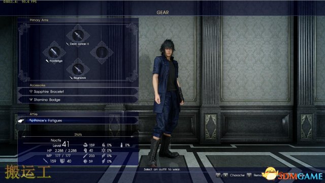 最终幻想15 王子的风衣套装新衣mod