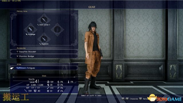 最终幻想15 王子的风衣套装新衣mod