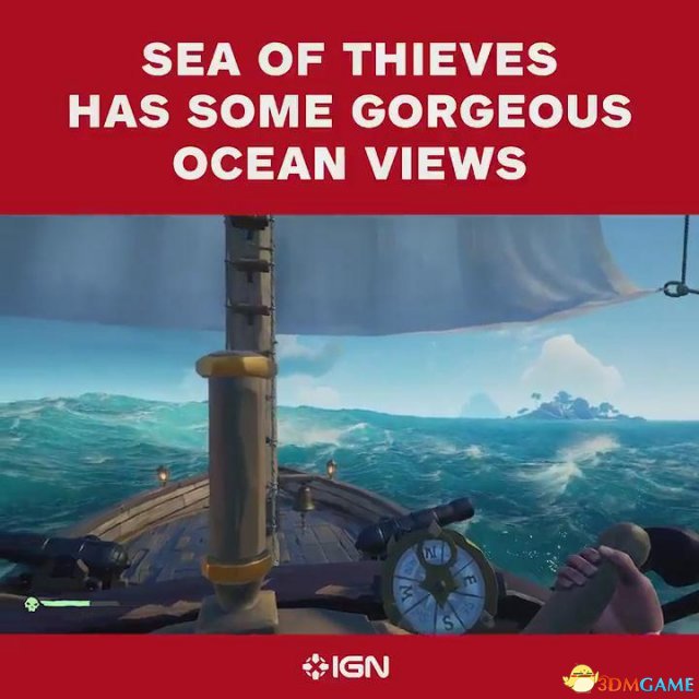 《盗贼之海》海水物理效果超级真实 看数小时不腻