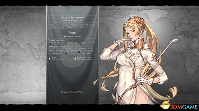 文明6:迭起兴衰 尼尔机械纪元怀特与2B的寄叶中队mod