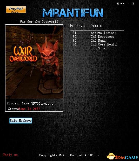 地上战争 v2.0f2四项修改器[MrAntiFun]