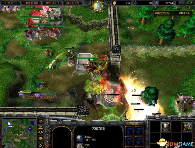 魔兽争霸3 v1.27村庄生存者3.09