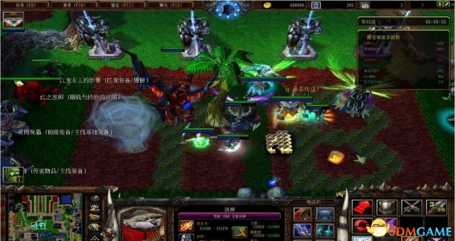 魔兽争霸3 v1.24勇敢者的游戏2.45邪神降临