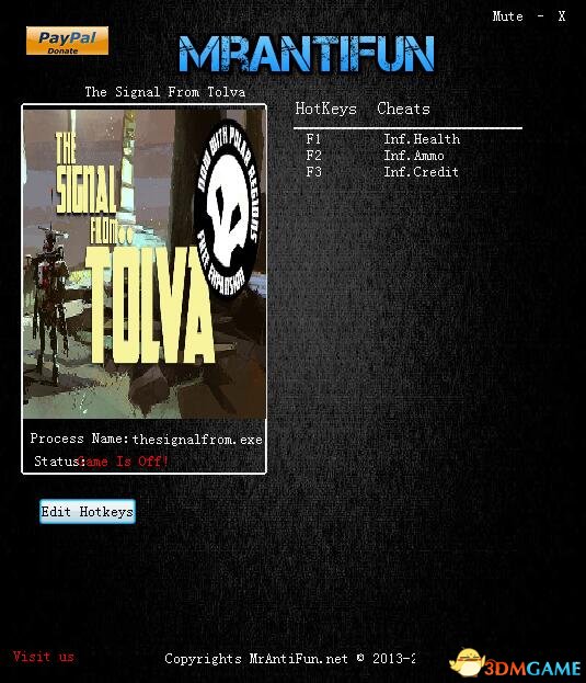 来自托尔瓦的信号 v05.16.2018三项修改器[MrAntiFun]