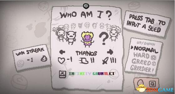 以撒的结合：重生 漫画版灭霸mod