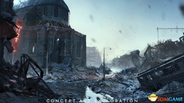 《战地5》全新概念画和游戏截图 展现真实二战场景