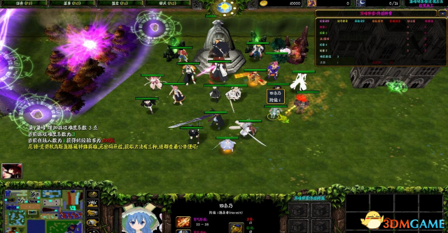 魔兽争霸3 v1.24ACGの冥峰祭雪v1.9柒末雪