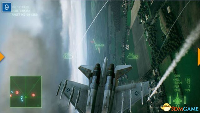 《皇牌空战7：未知空域》新截图 天气特效真实自然
