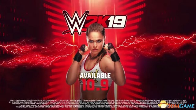 《WWE 2K19》预购新奖励：前UFC冠军龙达·鲁西