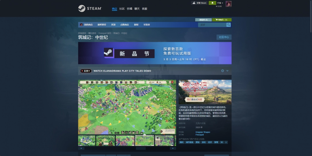 《筑城记：中世纪》游戏游玩平台介绍