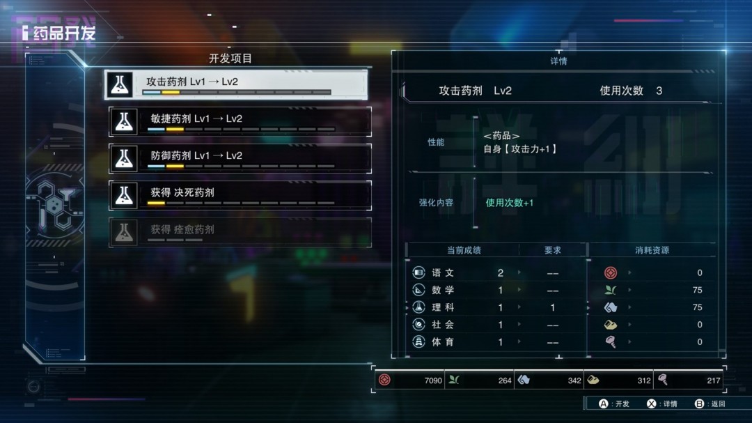 《百日战纪 -最终防卫学园-》大学问家成就做法介绍